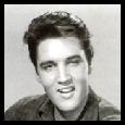 Elvis Presley Black & White Portrait
