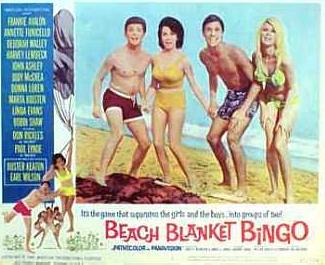 Beach Blanket Bingo Lobby Card