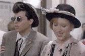 Molly & co-star Jon Cryer in Pretty In Pink