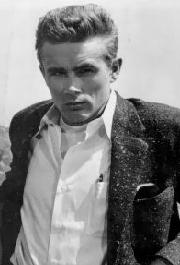 Black and White still of James Dean