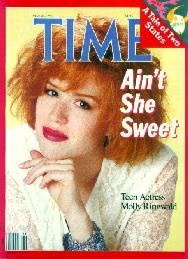 Molly on the cover of Time Magazine 1986